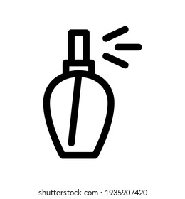 perfume icon or logo isolated sign symbol vector illustration - high quality black style vector icons
