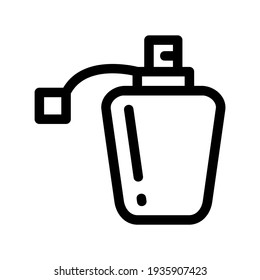 perfume icon or logo isolated sign symbol vector illustration - high quality black style vector icons
