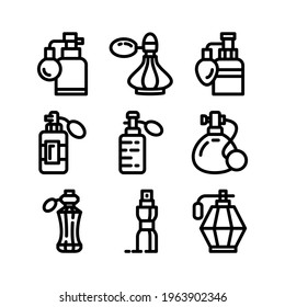 perfume icon or logo isolated sign symbol vector illustration - Collection of high quality black style vector icons
