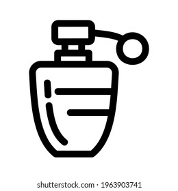 perfume icon or logo isolated sign symbol vector illustration - high quality black style vector icons
