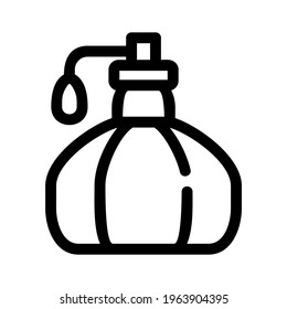 perfume icon or logo isolated sign symbol vector illustration - high quality black style vector icons
