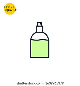 Perfume Icon Logo Vector Design Template