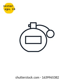 Perfume Icon Logo Vector Design Template