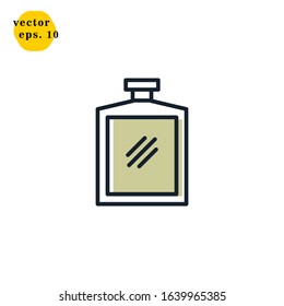 Perfume Icon Logo Vector Design Template