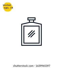 Perfume Icon Logo Vector Design Template