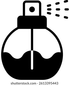 Perfume Icon Mixed Vector Illustration
