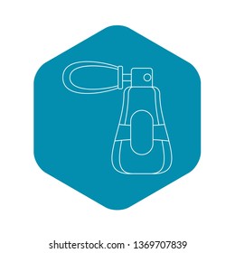 Perfume icon. Outline illustration of perfume vector icon for web