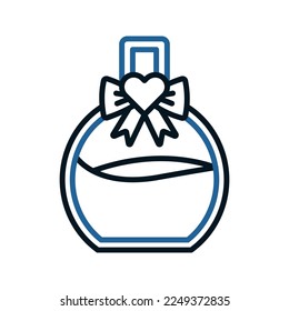 Perfume icon. sign for mobile concept and web design. vector illustration