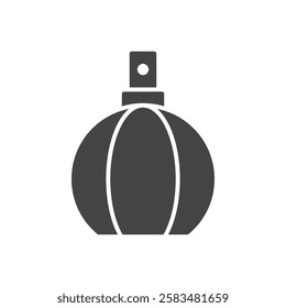 perfume icon simple filled symbol vector