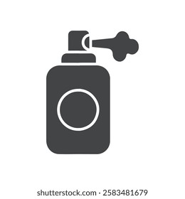 perfume icon simple filled symbol vector