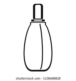 Perfume icon. Simple illustration of perfume vector icon for web design isolated on white background