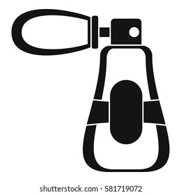 Perfume icon. Simple illustration of perfume vector icon for web