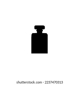 Icono Perfume. Sencilla tienda de perfumes tienda gran venta de carteles símbolo de fondo. Elemento de diseño del logotipo de la marca Perfume. Impresión de camisetas perfumadas. vector para pegatina.