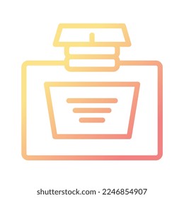 Perfume icon, suitable for a wide range of digital creative projects. 