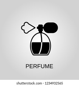 Perfume icon. Perfume symbol. Flat design. Stock - Vector illustration