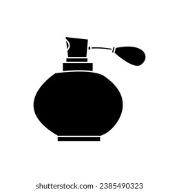 Vector de icono Perfume. Signo de ilustración de Aroma. Símbolo de belleza. Logo de Cosmetics.