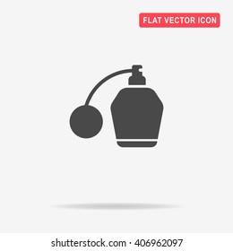 Perfume icon. Vector concept illustration for design.