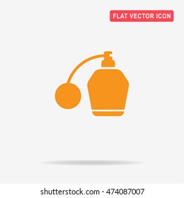 Perfume icon. Vector concept illustration for design.