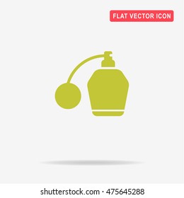 Perfume icon. Vector concept illustration for design.