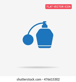 Perfume icon. Vector concept illustration for design.