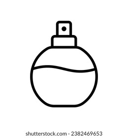 perfume icon vector design template simple and clean