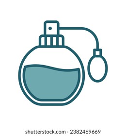 perfume icon vector design template simple and clean
