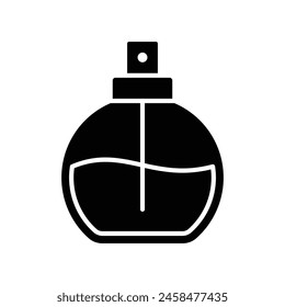 perfume icon vector design template simple and clean