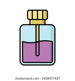 perfume icon vector design template simple and clean