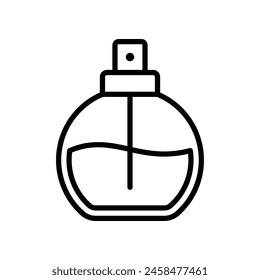 perfume icon vector design template simple and clean