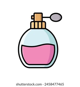 perfume icon vector design template simple and clean