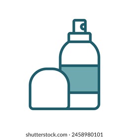 perfume icon vector design template simple and clean