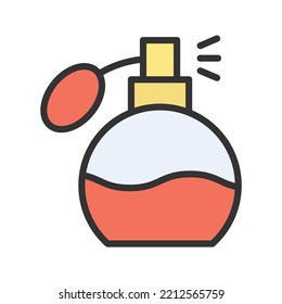Perfume icon vector image. Can also be used for Physical Fitness. Suitable for mobile apps, web apps and print media.