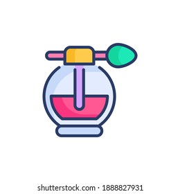 Perfume icon in vector. Logotype