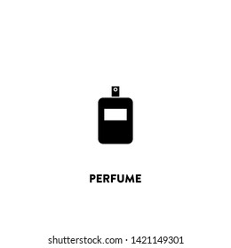 perfume icon vector. perfume sign on white background. perfume icon for web and app