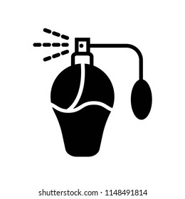 Perfume icon vector icon. Simple element illustration. Perfume symbol design. Can be used for web and mobile.