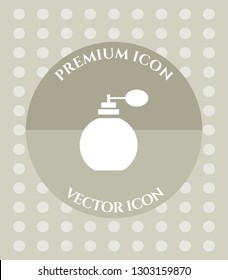 Perfume Icon for Web. Application, Software & Graphic Design.