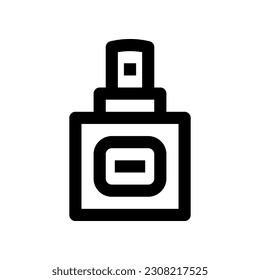 icono de perfume para tu diseño de sitio web, logotipo, aplicación, interfaz de usuario.