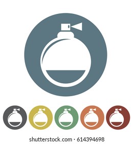 Perfume icon.Vector illustration
