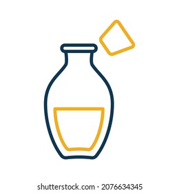 Perfume Isolate Vector Icon Editable