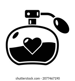 Perfume Isolate Vector Icon Editable

