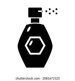 Perfume Isolate Vector Icon Editable

