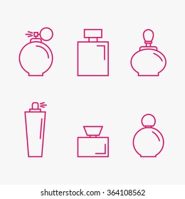 Perfume Bottle Line Art Stock Vectors, Images & Vector Art | Shutterstock