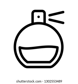 perfume line icon 