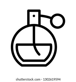 perfume line icon 
