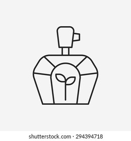perfume line icon