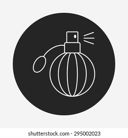 perfume line icon