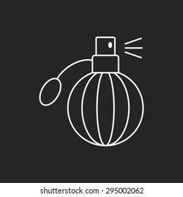 perfume line icon