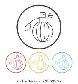 perfume line icon