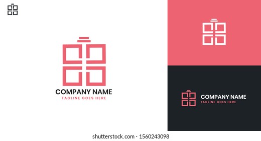 Perfume logo - All elements on this template are editable with vector software.