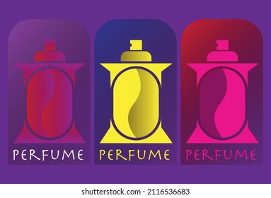perfume logo. Royal perfume logotype